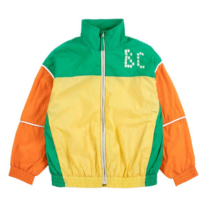 Bobo Choses - BC Colorblock Recycled Fiber Tracksuit Top | Yellow