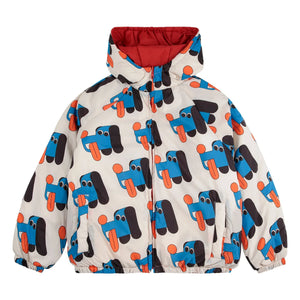 Bobo Choses - Reversible Recycled Fiber Waterproof Jacket | White