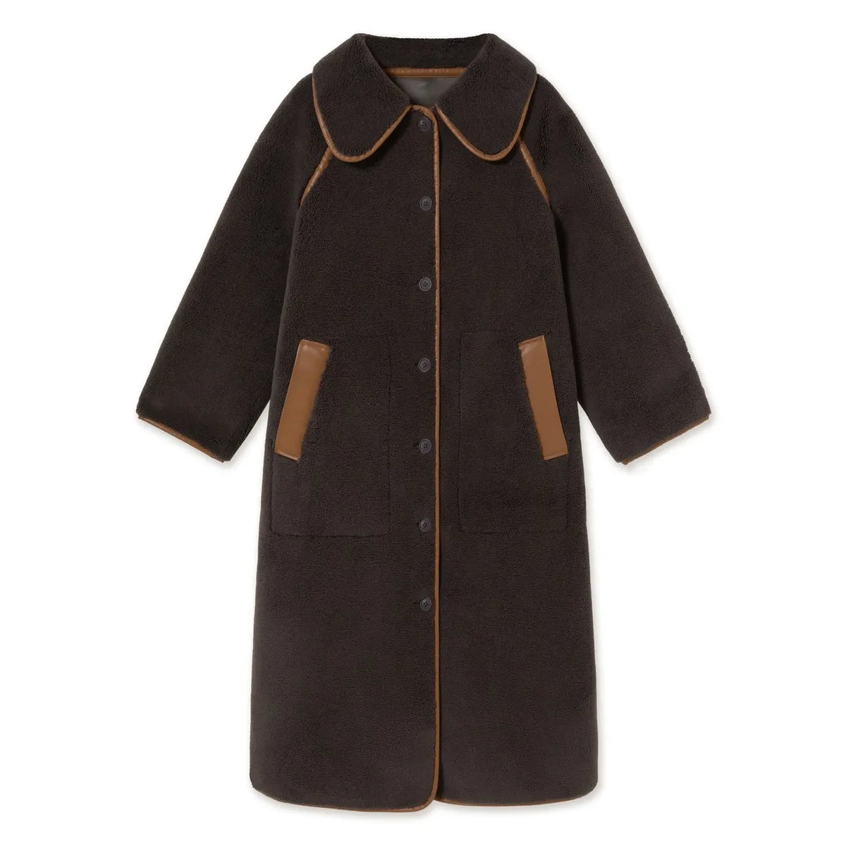 The Tiny Big Sister - Faux Fur Coat | Amber