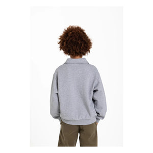 Hundred Pieces - Phoenix Pretzel Organik Pamuk Polo Shirt | Heather grey