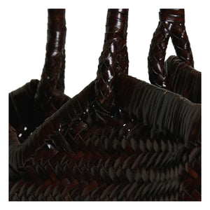 Vipera - Crudelia Leather Tote | Chocolate