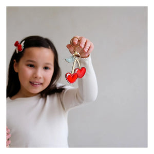 Mimi & Lula - Cherry Keychain | Red