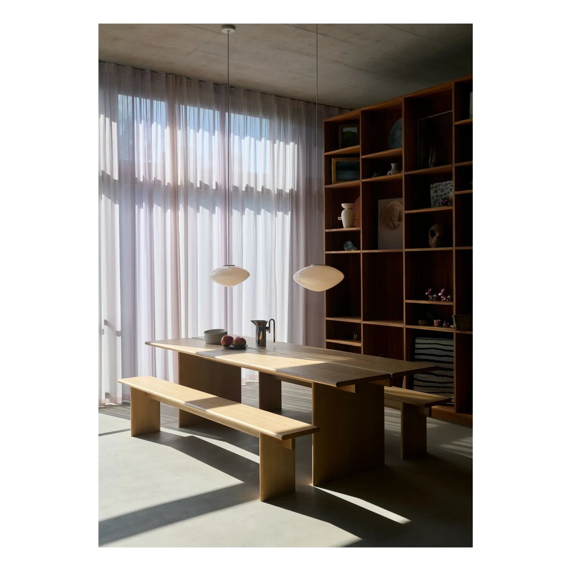 & Tradition - Ita OS2 Dining Table | Light Oak