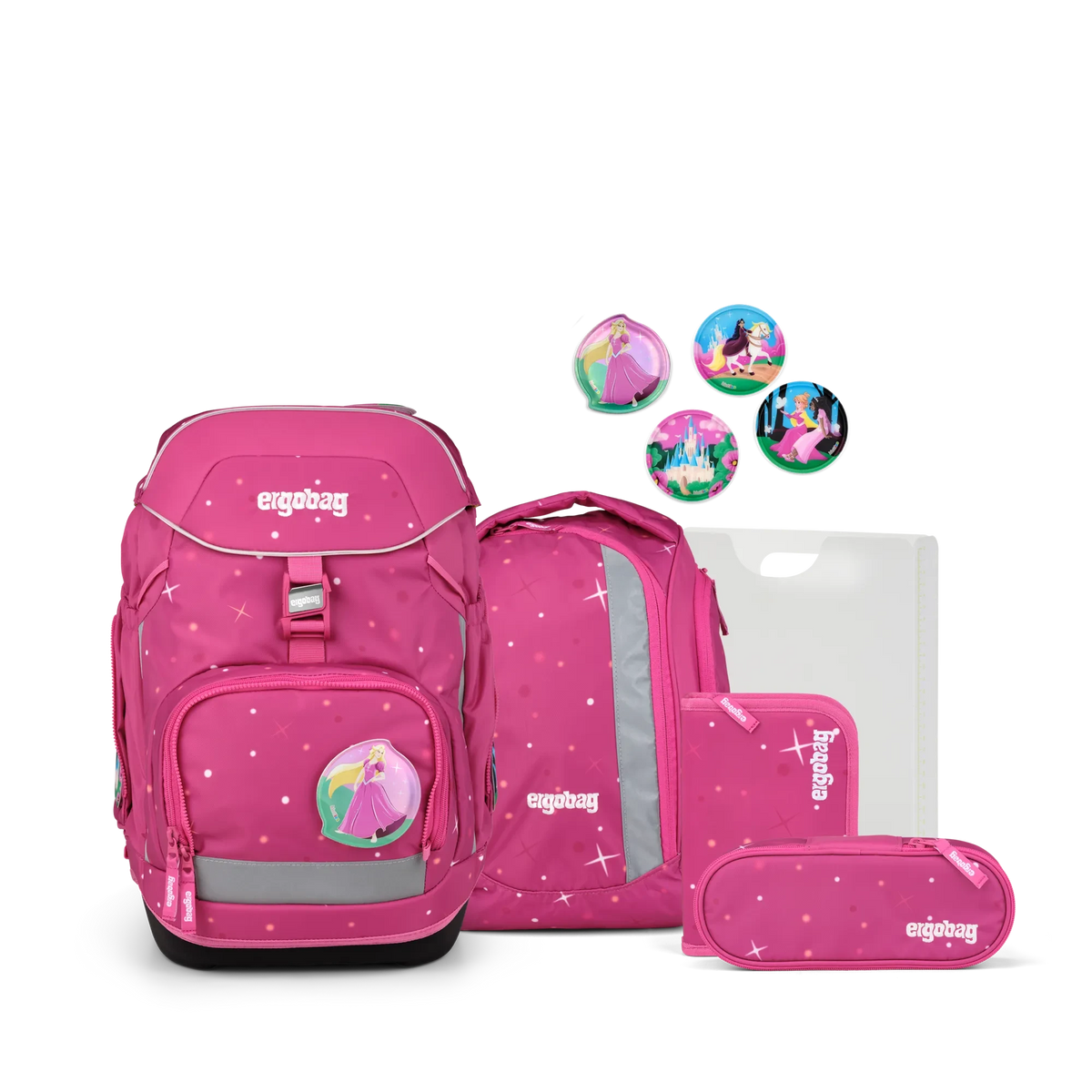 Ergobag - School Backpack Set Pack Wonbearcastle