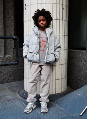 Finger in the nose - Organic Cotton Jogger Pants | Gray