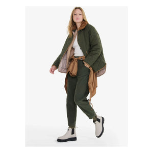 Aigle - Water-Resistant, Recycled Fiber Quilted Jacket | Khaki