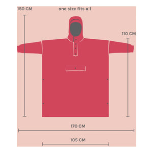 Rainkiss - Dust Pink Pink Panther Raincoat