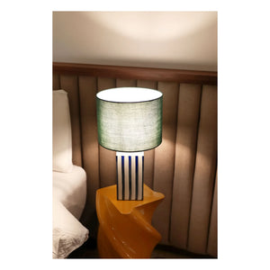 &Klevering - Streak Table Lamp | Blue