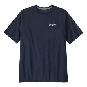 Patagonia - P-6 Logo Responsible Recycled Fiber T-shirt | Blue