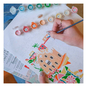 La Petite Épicerie - Dazlstudio Barcelona Number Coloring Kit