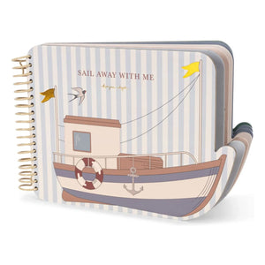 Konges Sløjd - Rock my boat magic coloring book | Blue