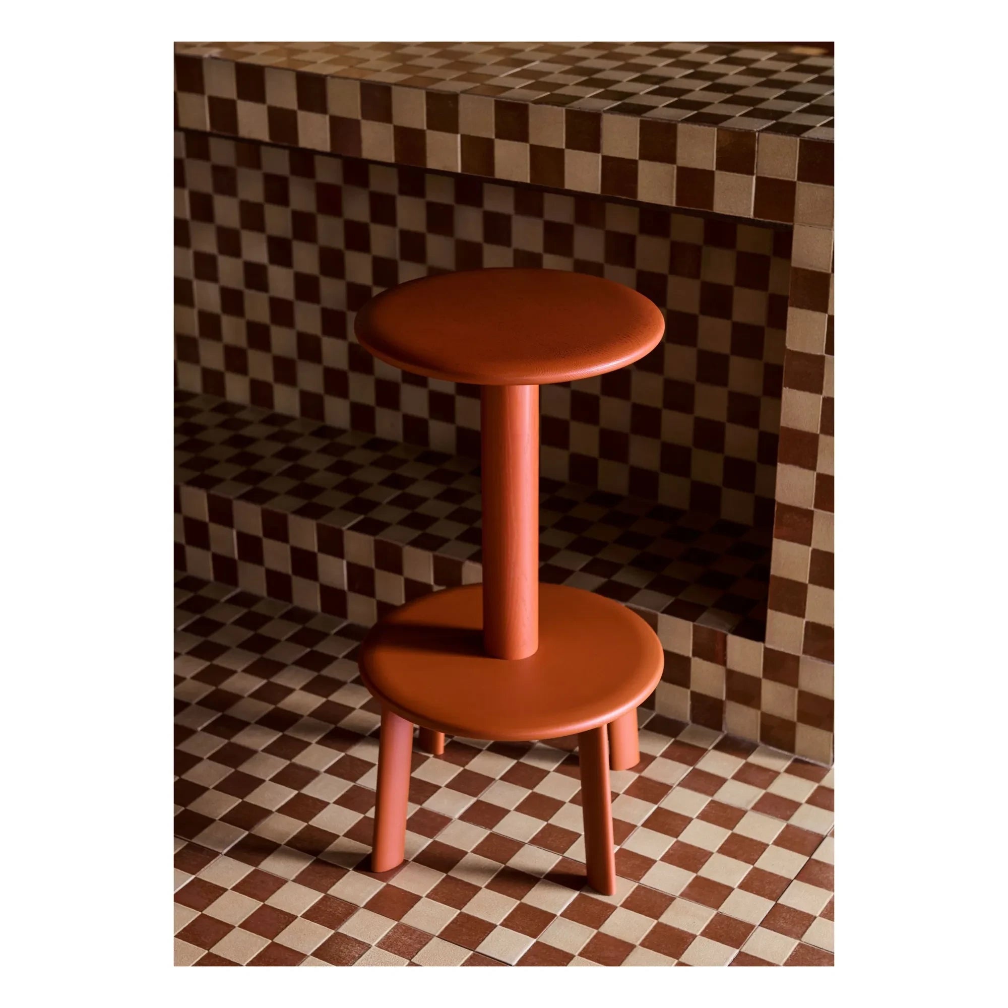 & Tradition - Solid Stool AV40 75 cm, Anderssen & Voll | Red