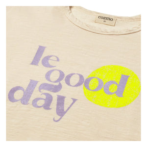 Cozmo - Aura Le Good Day T-Shirt | Ivory