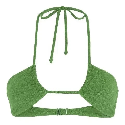 Vanessa Sposi - Cactus Ruched String Bikini Top