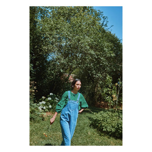 Poudre Organic - Evening Primrose Blouse | Forest Green