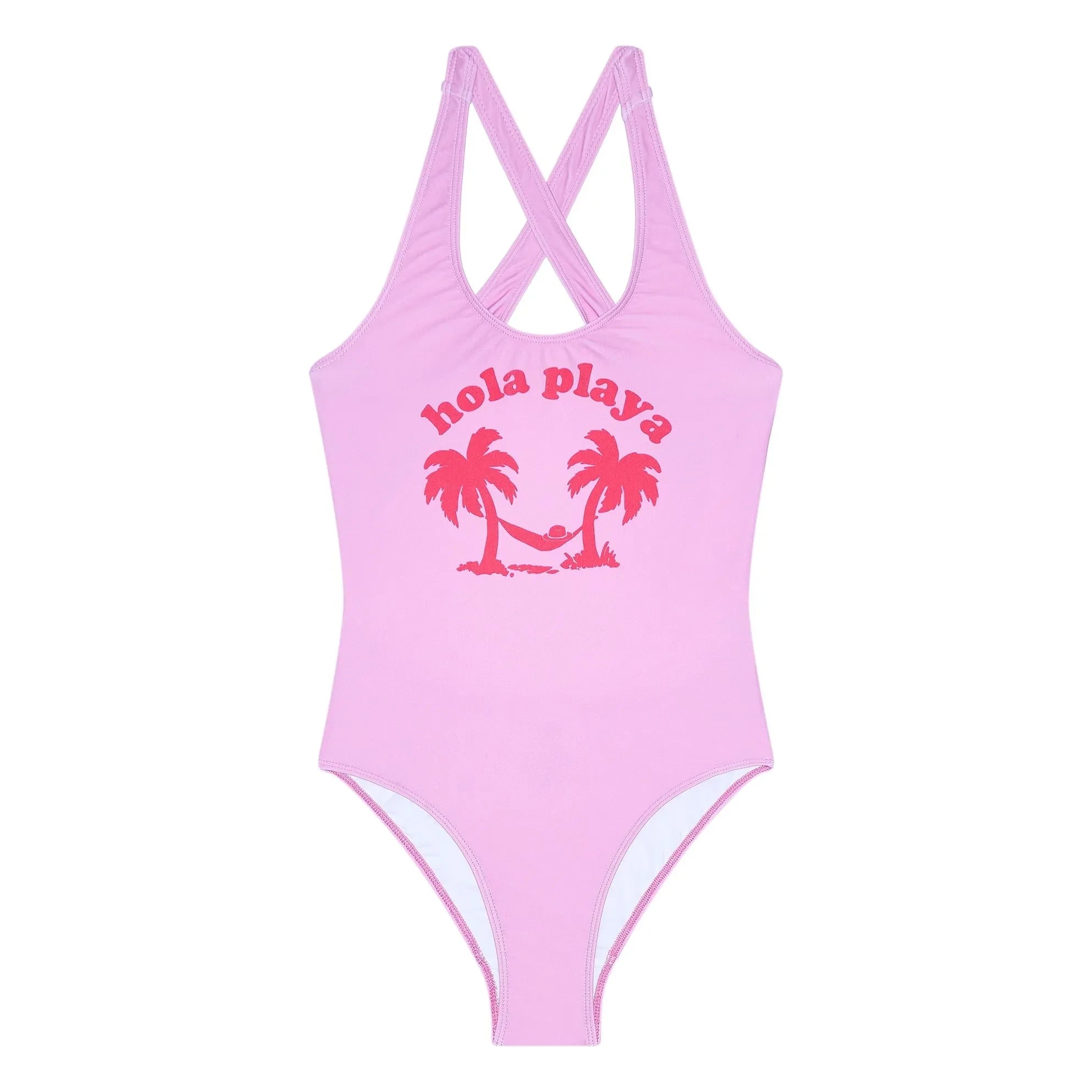 Hundred Pieces - Bay Backswimmer Swimsuit | Light Pink