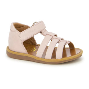 Pom d'Api - Poppy Buckled Sandals | Powder pink
