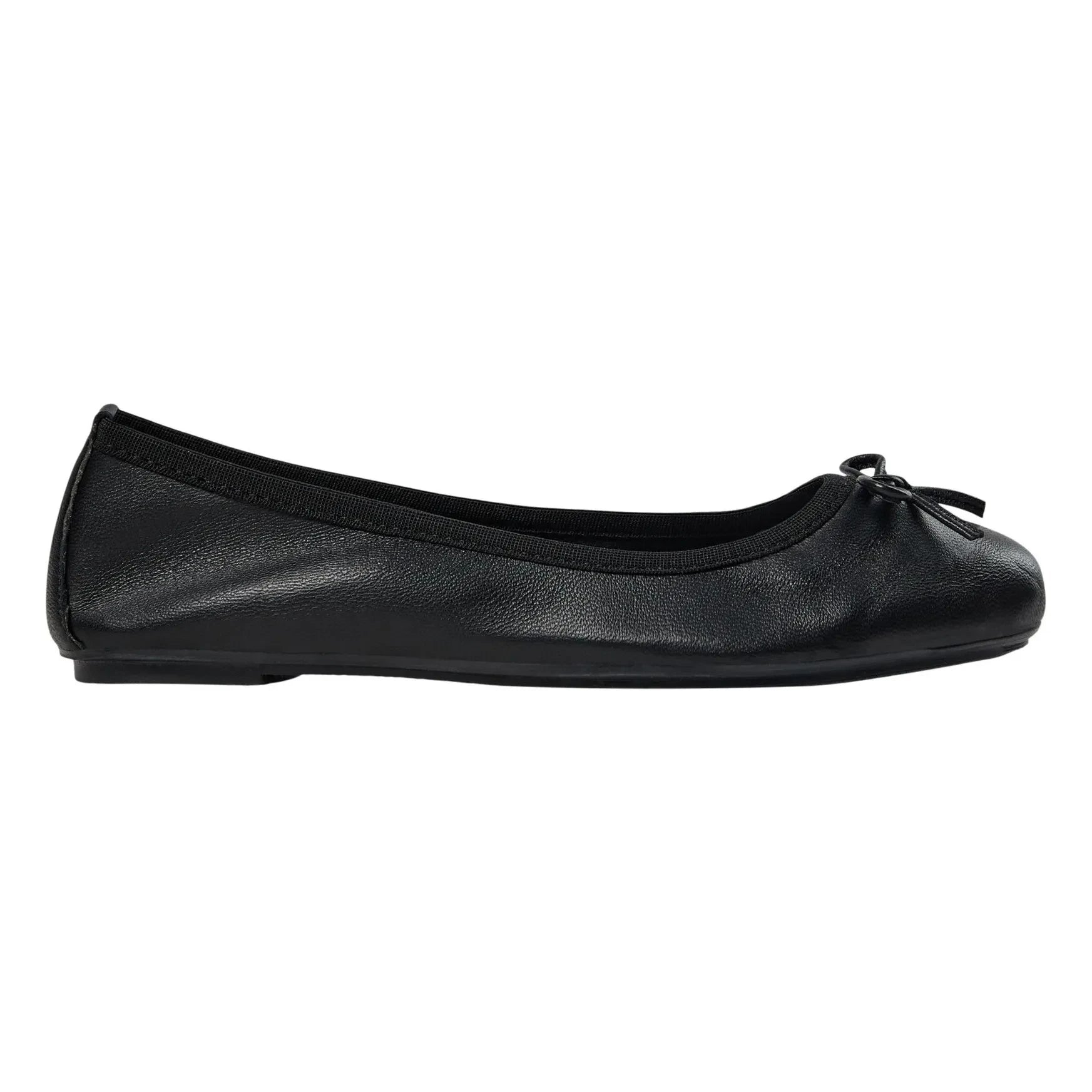 Sofie Schnoor - Malousy Leather Ballerina Shoes | Black
