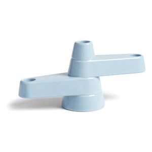 &Klevering - Raw Dolomite Candle Holder | Blue