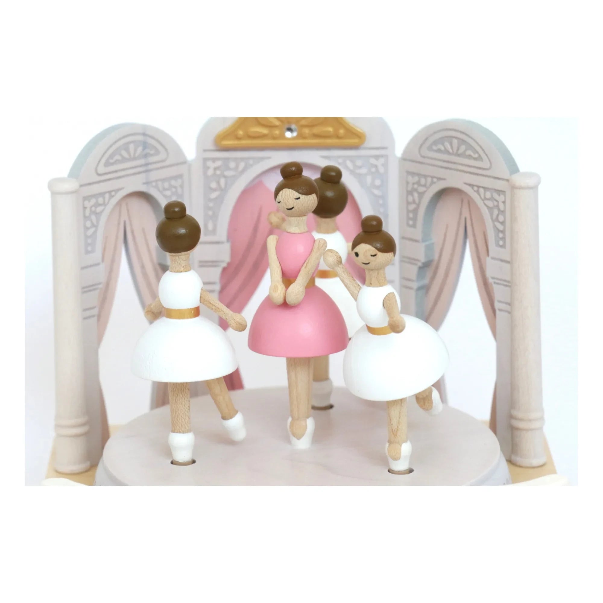 Wooderful Life - Wooden Ballerina Music Box