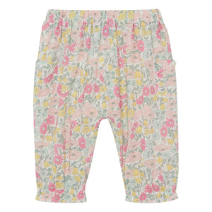 Tartine et Chocolat - Liberty Ruffled Pants | Yellow