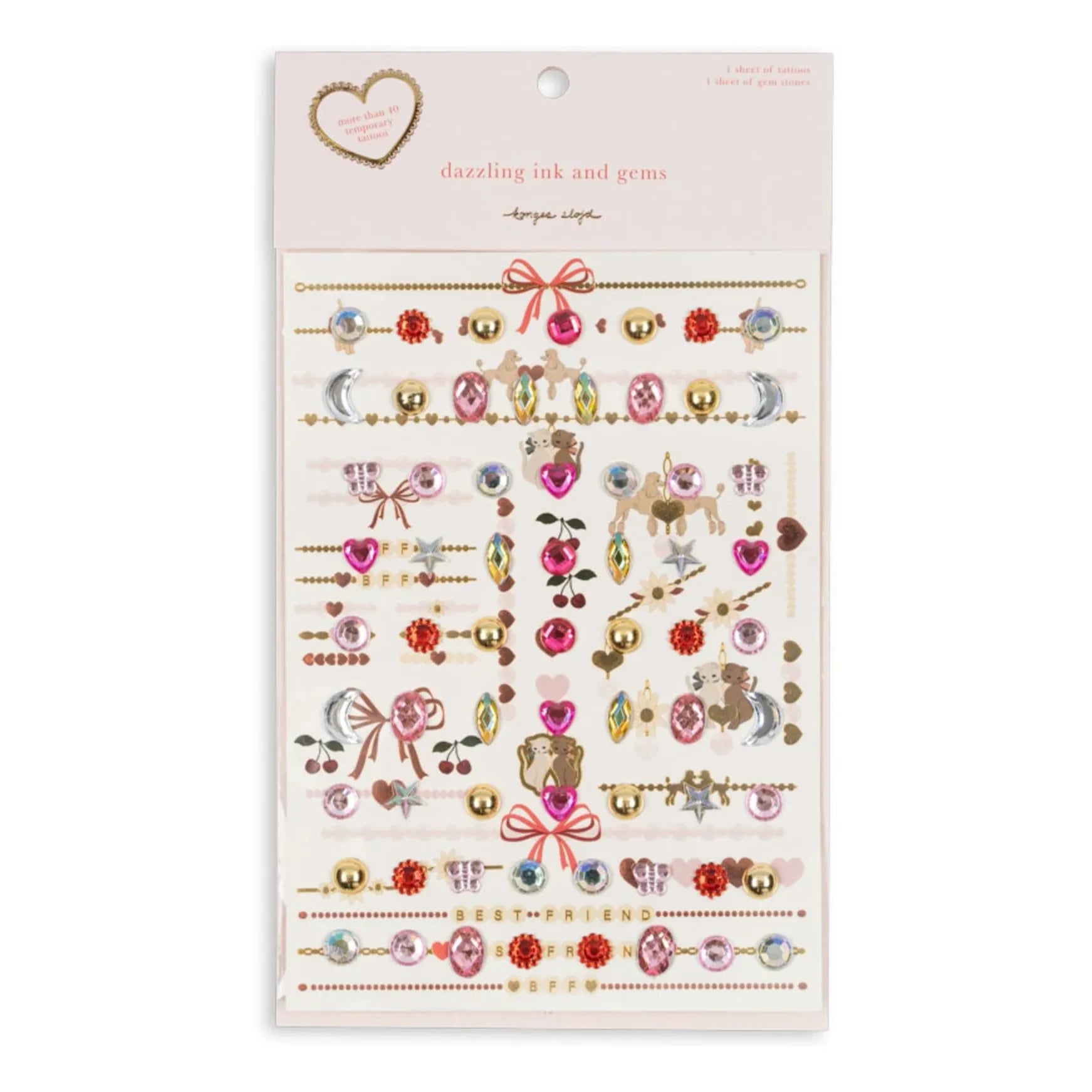 Konges Sløjd - Temporary Tattoos and Artificial Diamonds