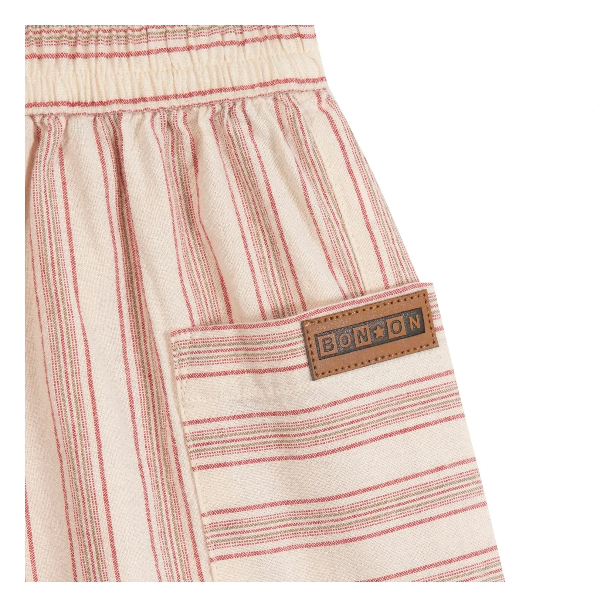 Bonton - Striped Lois Shorts | Cream