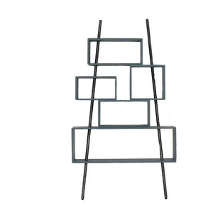 Laurette - Bookcase 'la folie' Dark Gray | Medium Gray