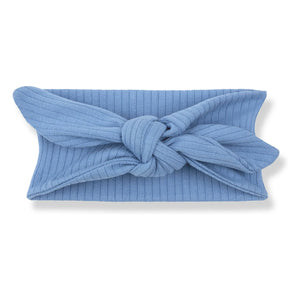 1+ in the family - Ribbed Headband Ametlla Knots | Light blue