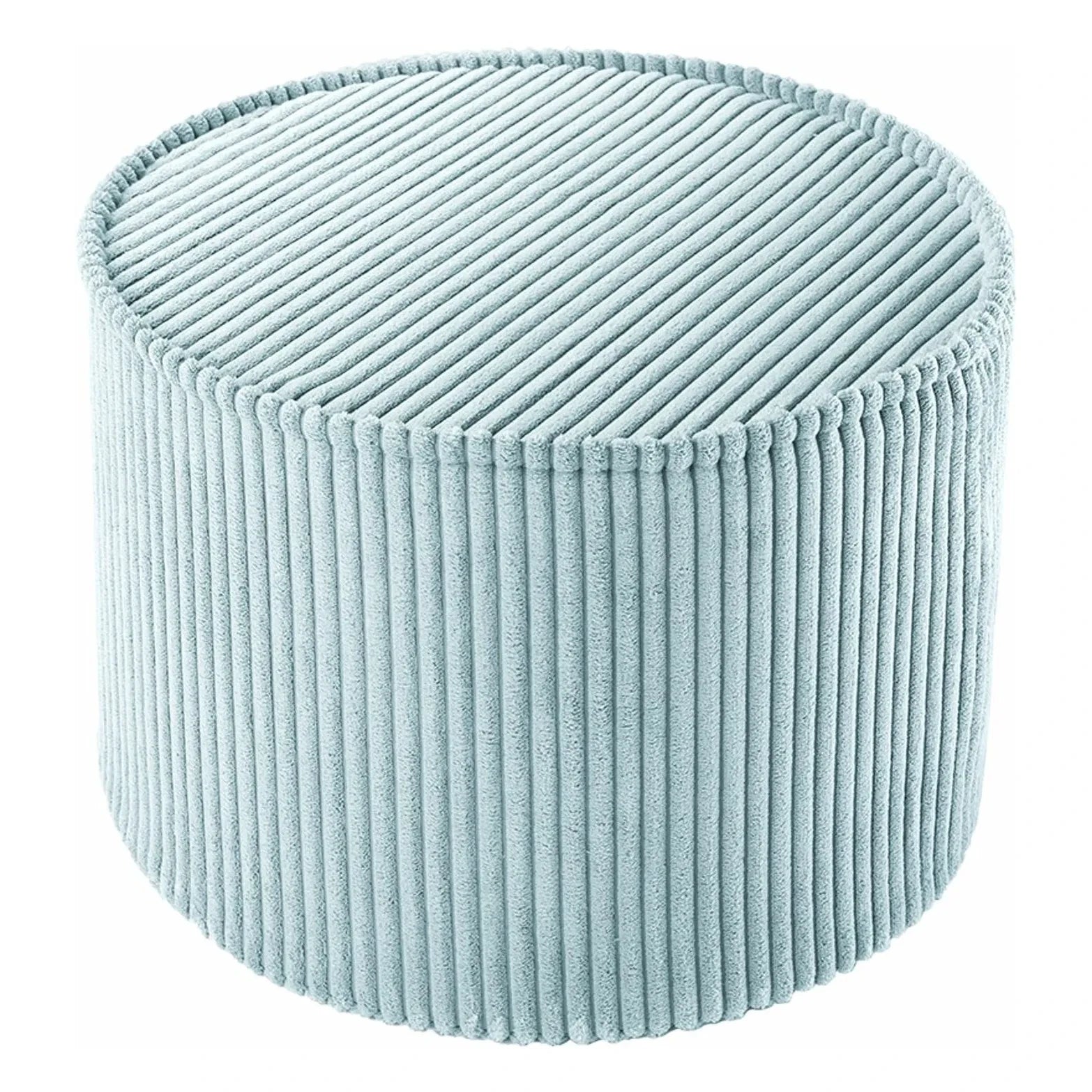 Wigiwama - Velvet Pouf | Light Blue