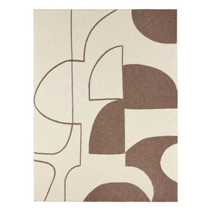 Broste Copenhagen - Maren cotton throw | Frosted Brown