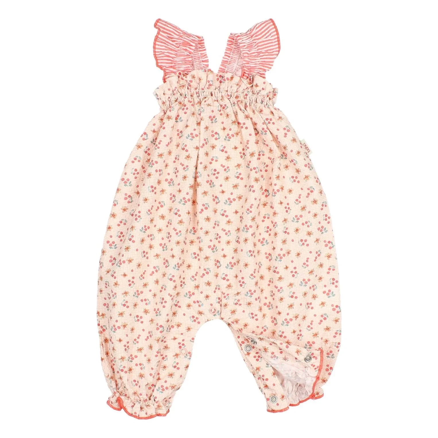 Búho - Fluffy Baby Snowsuit | Peach