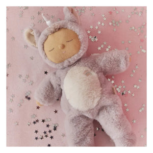 Olli Ella - Cozy Dinkum Unicorn Toy | Lilac