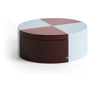 Hay - Tin Storage Box | Burgundy