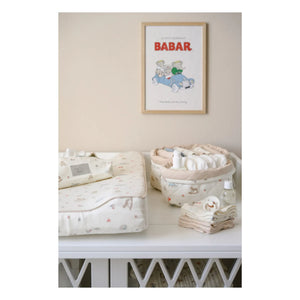 Cam Cam - Striped Bath Tiles - 4-piece Set | Blue