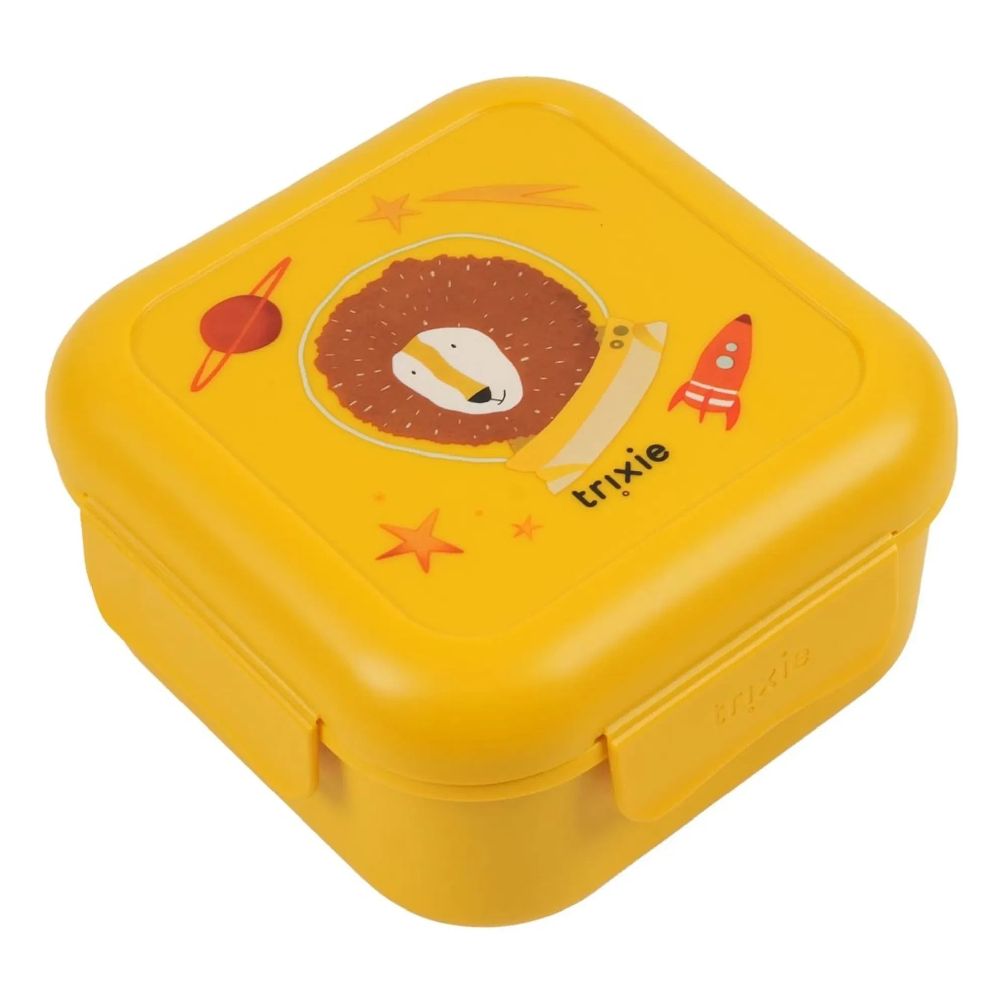 Trixie - Snack Box Clips Spaceman Mr. Lion | Yellow