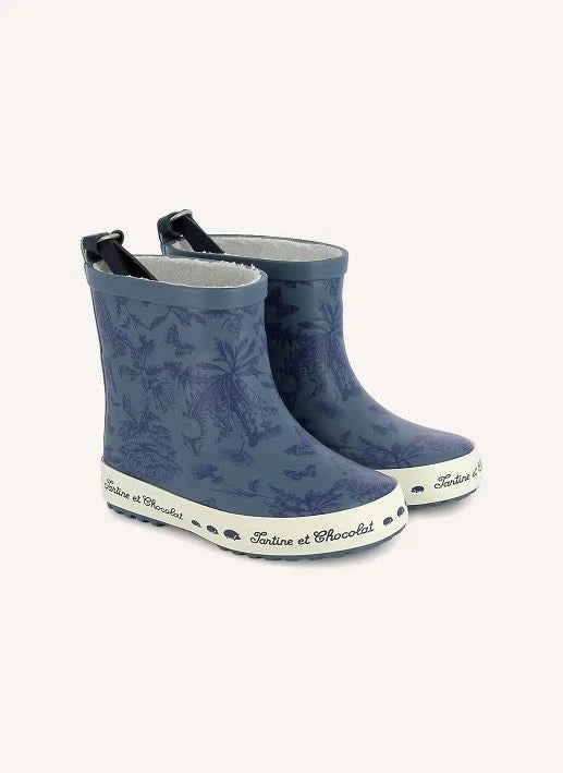 Tartine et Chocolat - Féerie Welly Rain Boots | Blue