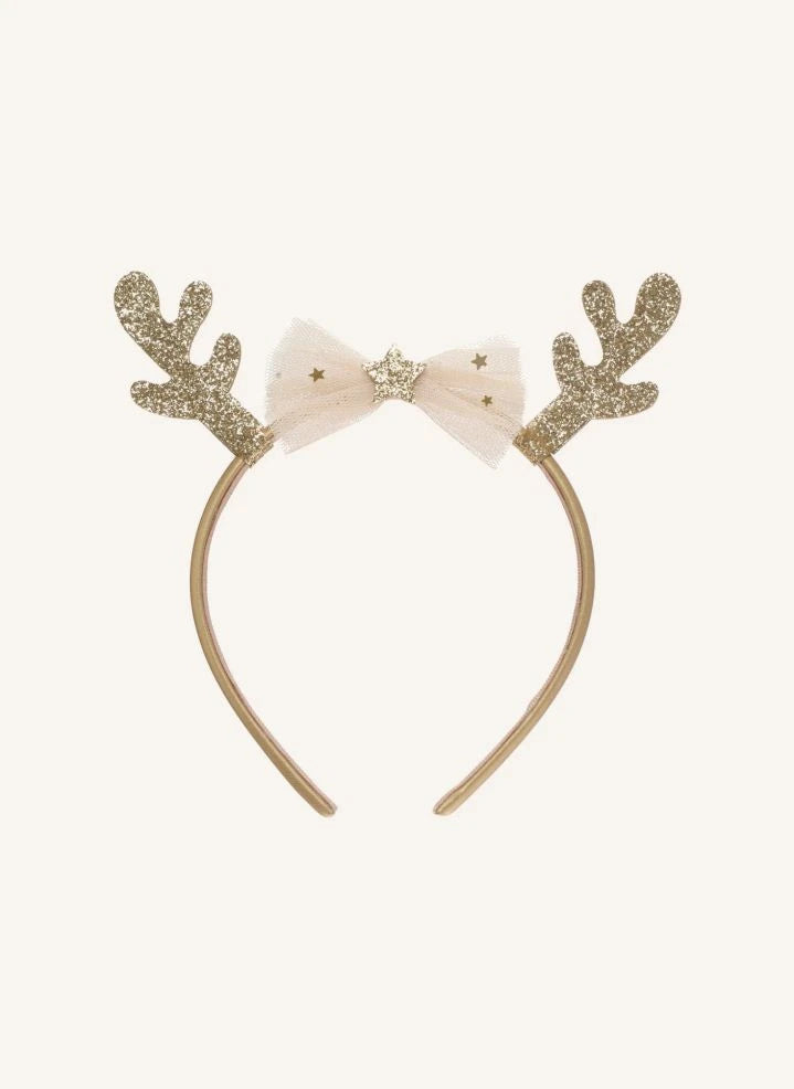 Rockahula Kids - Glitter Reindeer Crown | Gold