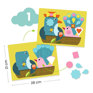 Djeco - Multi-Activity Kit Cat and Friends