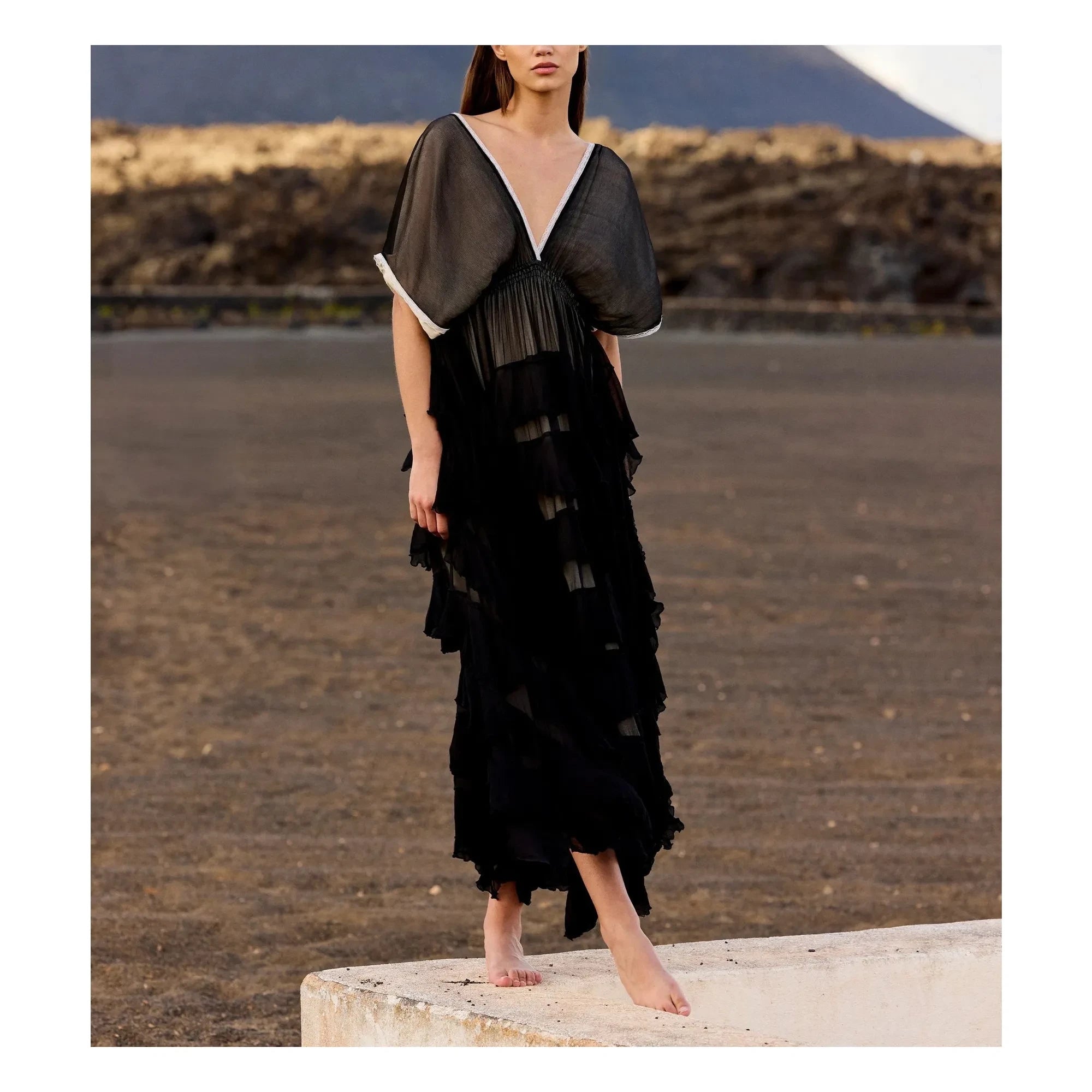 Mes Demoiselles - Charlotte Dress | Black