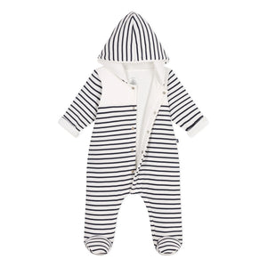 Petit Bateau - Organic Cotton Pilot Bank | Navy Blue