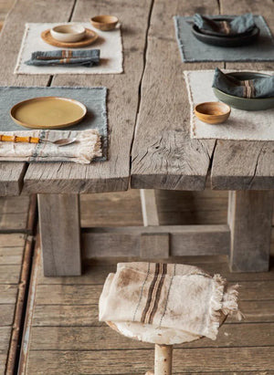 Libeco - Pacific American Napkin | Charcoal Grey
