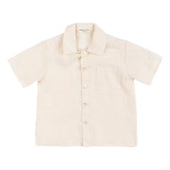 Babe & Tess - Ascanio Linen Shirt | Ecru