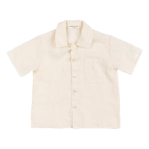 Babe & Tess - Ascanio Linen Shirt | Ecru