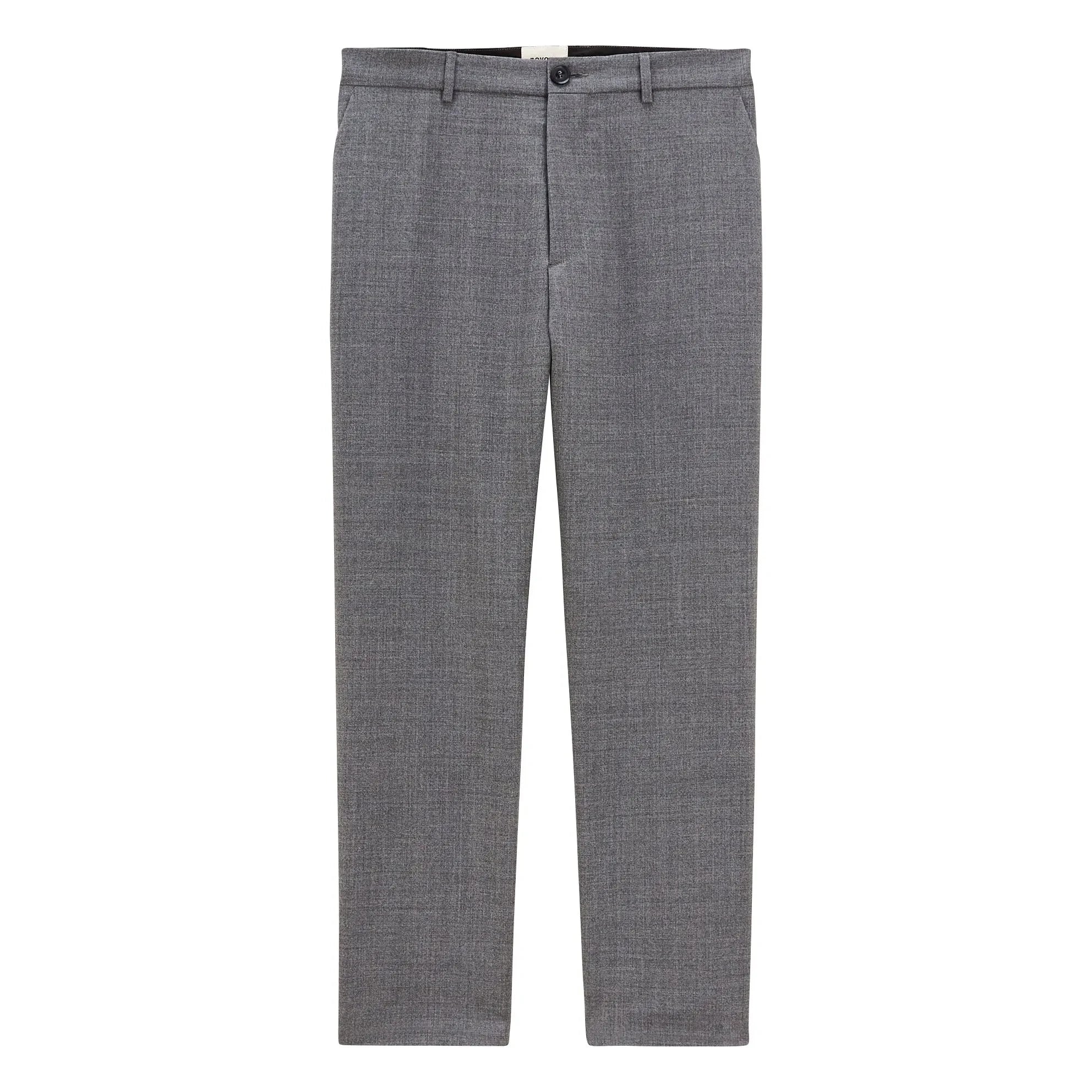 Noyoco - Straight-Leg Wool Trousers | Dark Gray