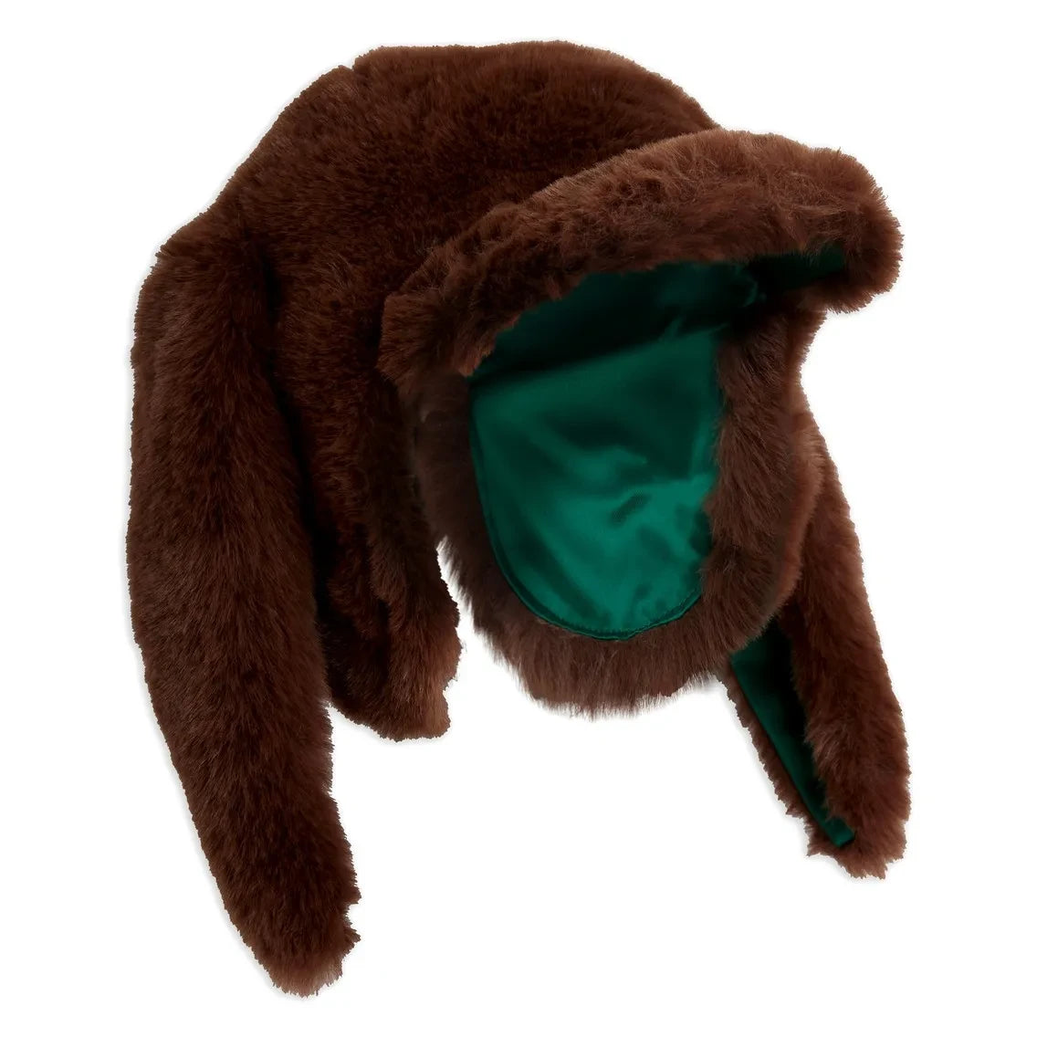 Mini Rodini - Wool Earflap Chapka Hat | Brown