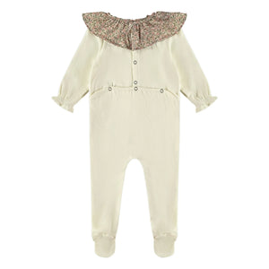 Risu Risu - Caline Organic Cotton Pajamas | Ecru