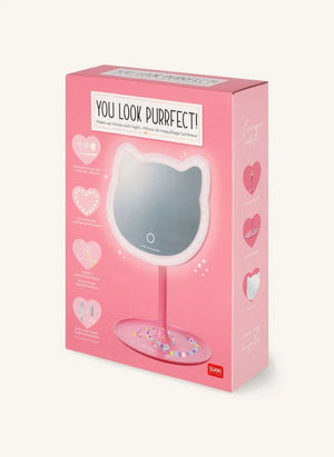 Legami - Cat Lighted Mirror