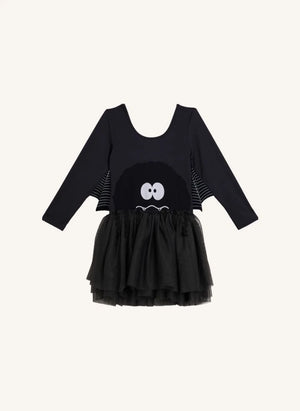 Stella McCartney Kids - Tulle Spider Dress | Black