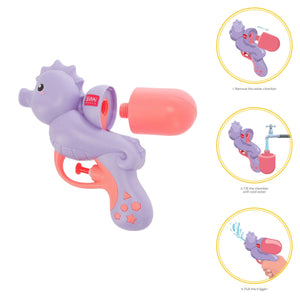 Legami - Seahorse Water Gun for Children - Water Gun